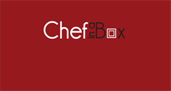 Desktop Screenshot of chefinabox.com
